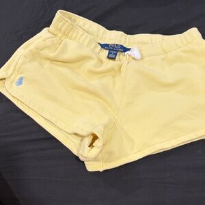 Ralph Lauren butter yellow shorts comfy